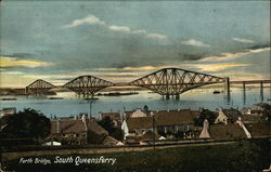 Forth Bridge, South Queensferry Postcard