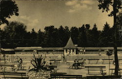 Harkany-gyogyfurdo Spa - Swimming Pool Postcard