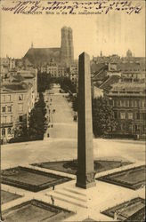 Blick in die Max Josephstrasse Postcard