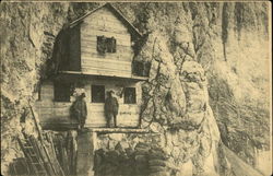 Shelter for Alpine Soldiers Postcard