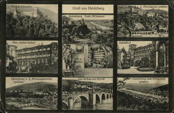 Greetings from Heidelberg Postcard