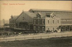 Estacion del Ferrocarril Postcard