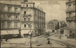 Place Carnot et Rue Ville es-Martin Postcard