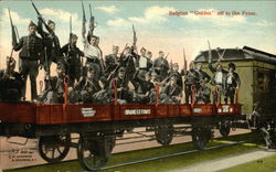 Belgian Guides Off To The Front Belgium Benelux Countries Postcard Postcard