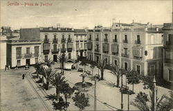 Plaza de Pacifico Sevilla, Spain Postcard Postcard