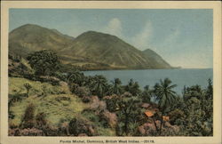 Pointe Michel Dominica Caribbean Islands Postcard Postcard