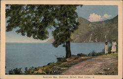 Soufriere Bay Dominica Caribbean Islands Postcard Postcard