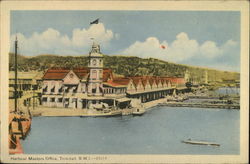 Harbour Masters Office, Trinidad, B.W.I. - 25514 Postcard