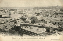 Vue Générale sur Hamman-el-Life, prise de Dar-el-Bey Postcard