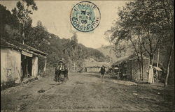 Bougie - Route du Chabet-el-Abkra, les deux fontaines Béjaïa, Algeria Africa Postcard Postcard