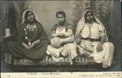 Moorish Women Tunisia Arab Postcard Postcard