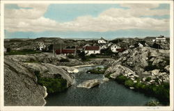 Parti från Gåsö Postcard