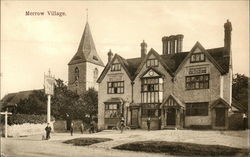 Horse & Groom, Merrow Village England Postcard Postcard