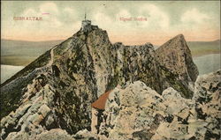 Signal Station Gibraltar, Gibraltar Spain Postcard Postcard