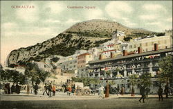 Casemates Square Gibraltar, Gibraltar Spain Postcard Postcard