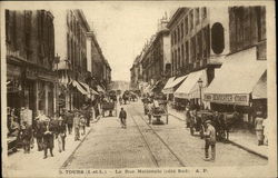 La Rue Nationale - Cote Sud Tours, France Postcard Postcard