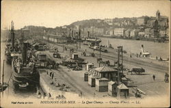 Le Quai Chanzy - Chanzy Wharf Postcard