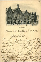 Der Romer Frankfurt, Germany Postcard Postcard