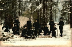 Hunters Norway Postcard Postcard