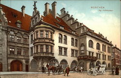 Kgl. Hofbrauhaus Munich, Germany Postcard Postcard