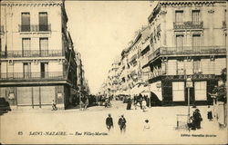 Rue Villez-Martin Postcard