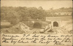 View of a train yard Trains, Railroad Postcard Postcard