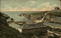 View of Port Issac Near Port Gavern United Kingdom Postcard Postcard