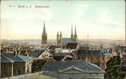 No. 1. Halle a. S. Totalansicht Germany Postcard Postcard