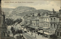 Mostyn Street and Great Orme Postcard