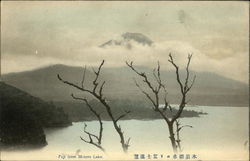 Mount Fuji from Motosu Lake Postcard