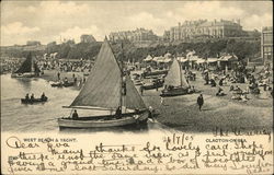 West Beach & Yachts Postcard