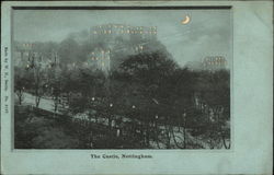 The Castle Nottingham, England Postcard Postcard