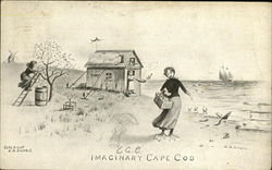 Imaginary Cape Cod Postcard