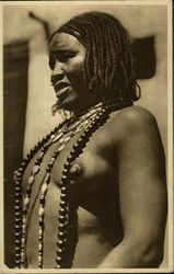 Costumi Africa Orientale Postcard Postcard