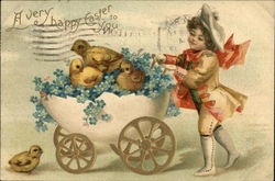 A Very Happy Easter to You Postcard