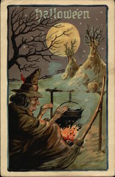 Halloween Postcard Postcard