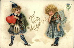 To My Valentine Postcard