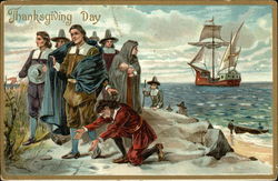 Thanksgiving Day Postcard