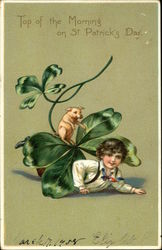 Top of the Morning on St. Patrick's Day Postcard Postcard