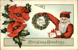 Christmas Greetings, Dec. 25th Postcard