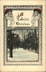 A Joyful Christmas Postcard