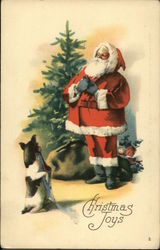 Christmas Joys Santa Claus Postcard Postcard