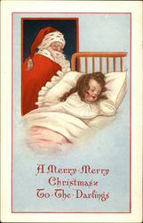 A Merry Merry Christmas to the Darlings Postcard