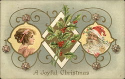 A Joyful Christmas Postcard