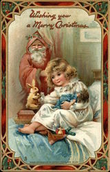 Wishing You a Merry Christmas Postcard