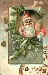 Loving Christmas Greeting Postcard