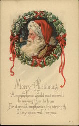 Merry Christmas, A Megaphone Would Suit me Well in Saying This its True Postcard