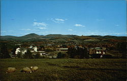 Overlooking the Lyndon State College Campus Postcard