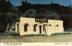 Snyder's Mexican Hacienda Hot Springs, AR Postcard Postcard