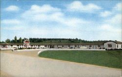 Skyline Motel Saint Clairsville, OH Postcard Postcard